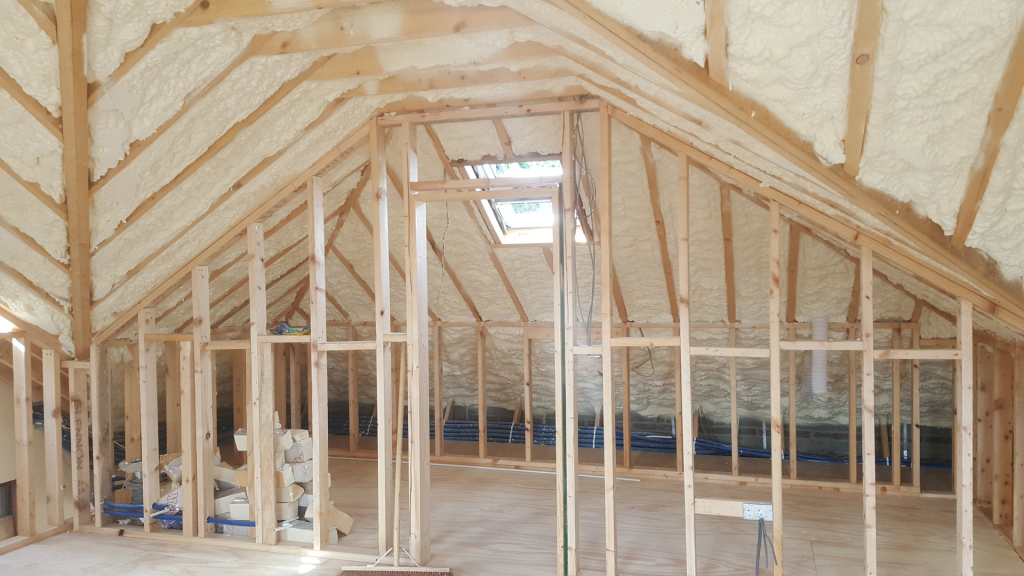 How can you use Spray Foam for Roof and Attic Insulation in Ballybrack